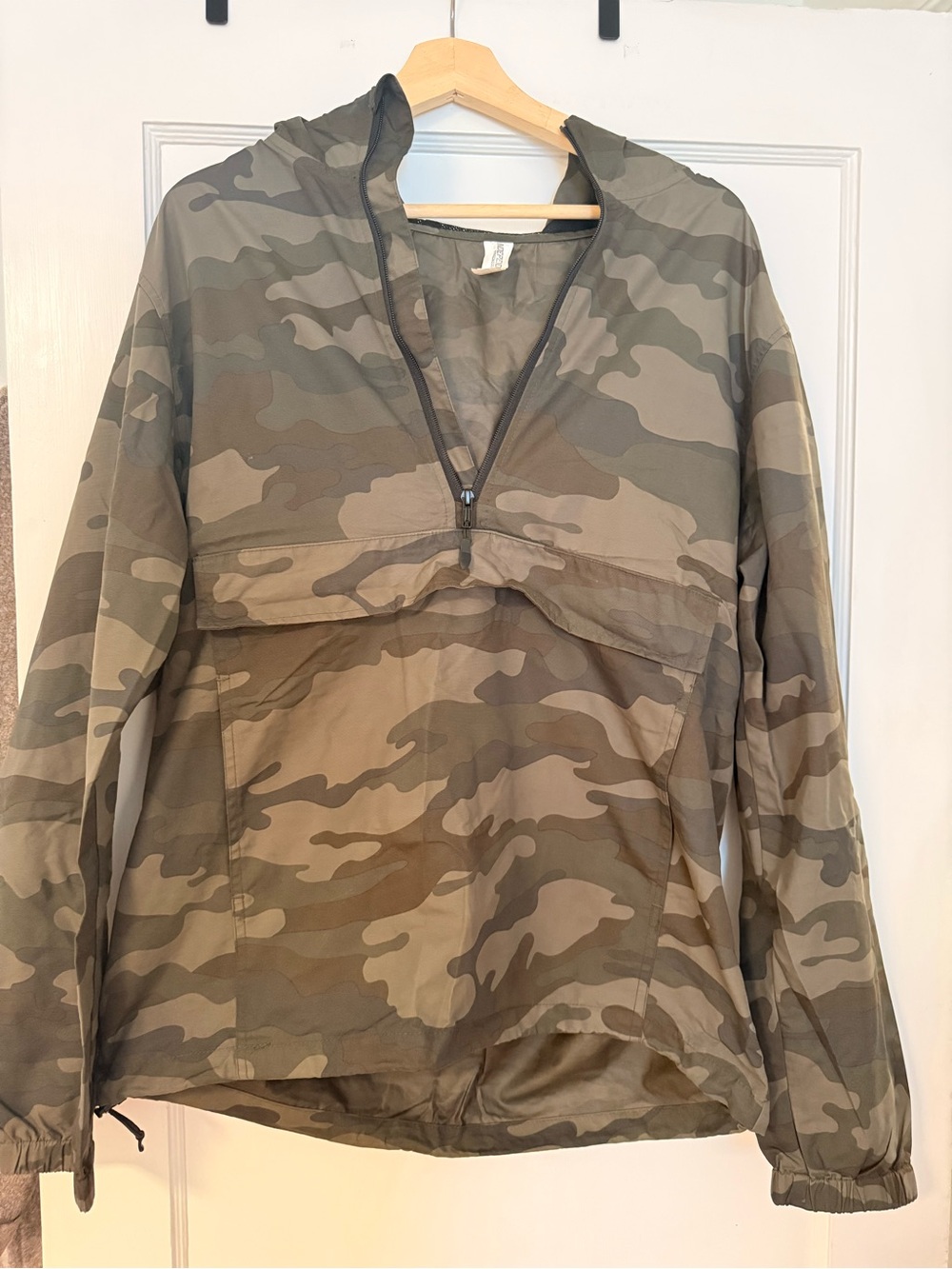 Camo Independent Trading Company Hooded Anorak Jacket - M